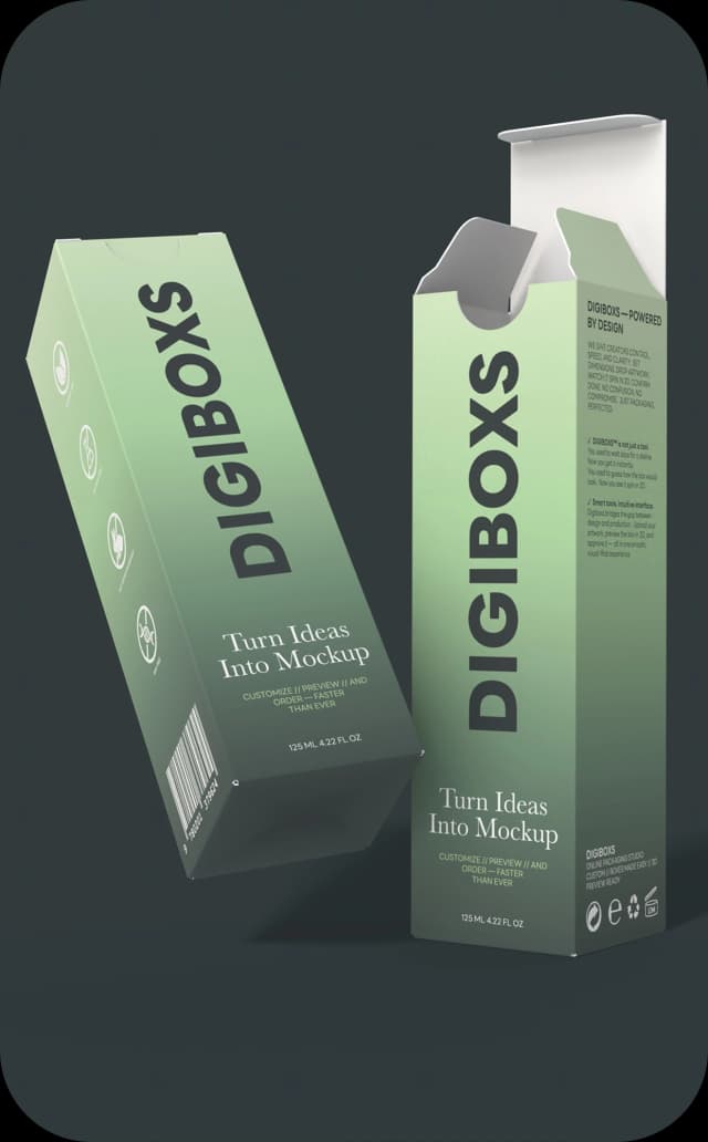 ตัวอย่างผลงานบรรจุภัณฑ์ของ Digiboxs ชิ้นที่ 1