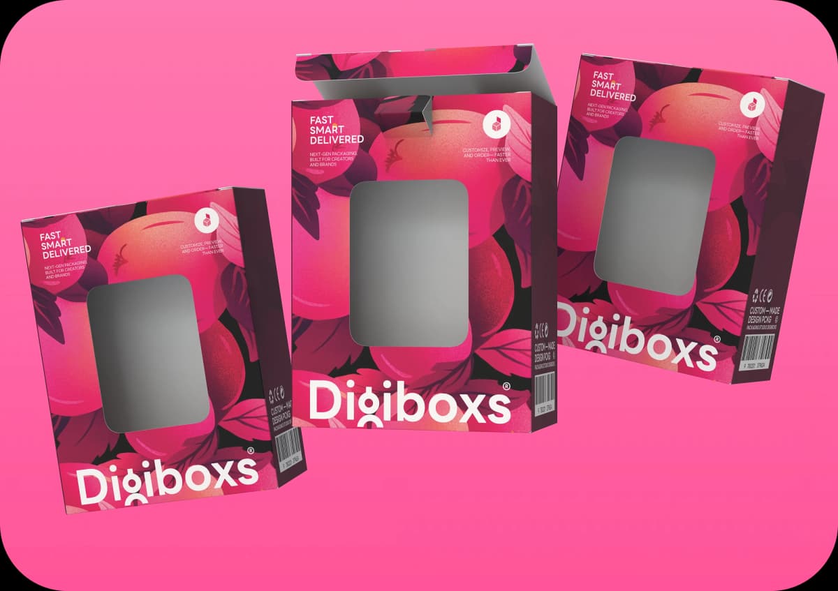 ตัวอย่างผลงานบรรจุภัณฑ์ของ Digiboxs ชิ้นที่ 3
