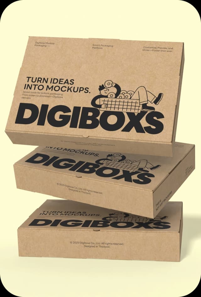 ตัวอย่างผลงานบรรจุภัณฑ์ของ Digiboxs ชิ้นที่ 7