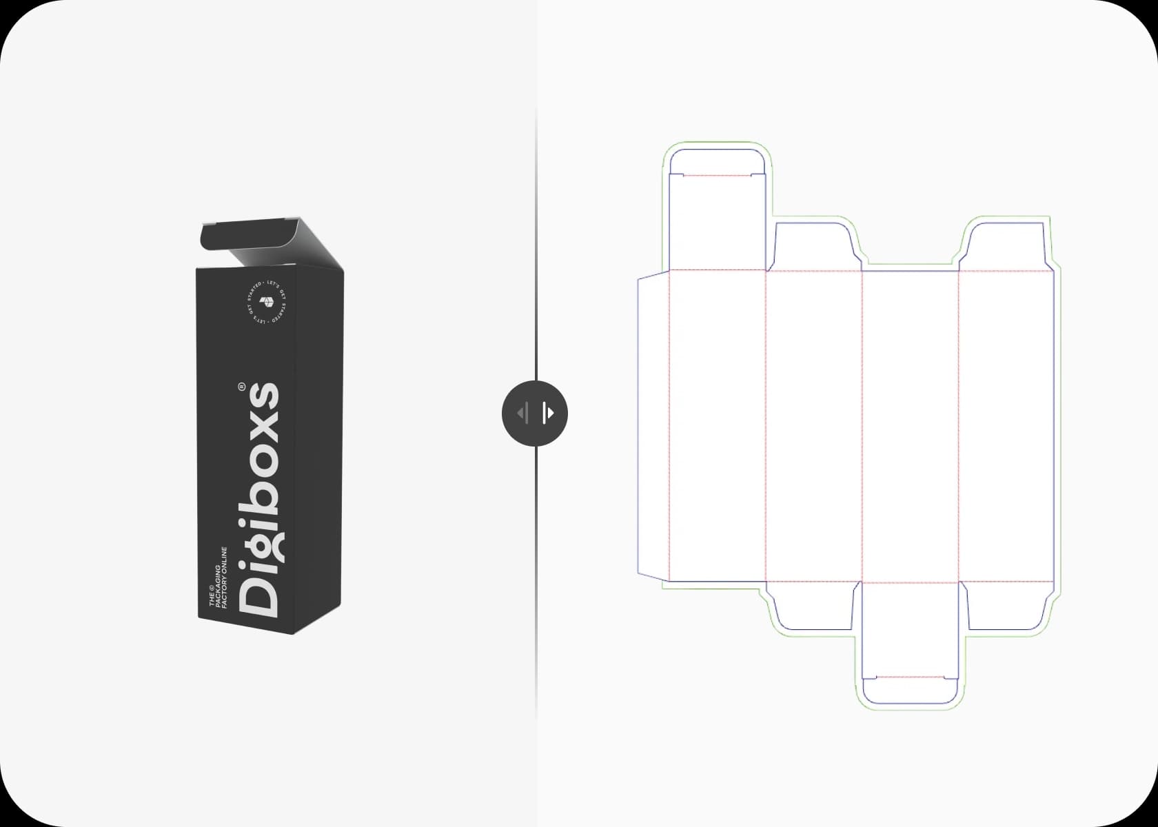 Box dieline